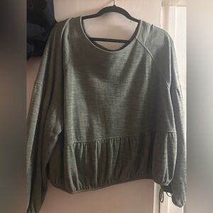 Olive Green Women's Top - Aerie
